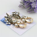 Women Luxury Rhinestone Elegant Drop Dangle Earring Stud Statement Jewelry