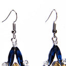Fashion Exaggerated Alloy Rhinestone Earrings Drop Dangle Hook Women Jewelry