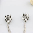 Charming Mens Business Suit Brooch Pin Chain Jewelry Festival Party Accessory