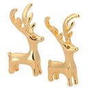 Chic 3D Christmas Reindeer Deer Charm Pendant Charms DIY Jewelry Accessories