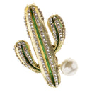 Desert Plant Cactus Lapel Pin Brooch Pin Badges for Clothes Bags Decor