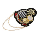 Trendy Men Brooches Alloy Brooch Pin Retro Ocean Wind Badge Jewelry Gift