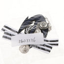 Vintage Striped Fabric Anchor Design Nautical Themed Brooch Pins Fashion