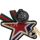 Embroidery Sewing Star Badge Tassel Chain Fabric Brooch Pins Costume Jewelry