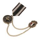 Unisex Retro Military Medal Badge Navy Style Brooch Lapel Pin Jewelry