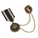 Unisex Retro Military Medal Badge Navy Style Brooch Lapel Pin Jewelry