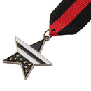 Vintage Unisex Military Medal Army Badges Pentagram Brooch Pin Jewelry