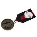 Vintage Striped Fabric Medal Badge Clothing Costume Brooch Pin Accessories