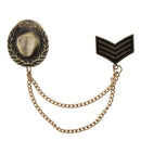 Vintage Unisex Badge Military Medal Army Badges Hat Brooch Pin Jewelry