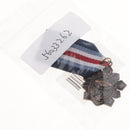 Textile Striped Cloth Medal Military Uniform Style Pin Flower Medal Handsake