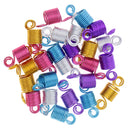 25 Pieces Hip Hop Hair Braid Rings Hair Loops Clips Bulk DIY Accessories