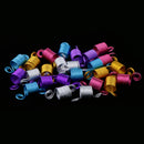 25 Pieces Hip Hop Hair Braid Rings Hair Loops Clips Bulk DIY Accessories