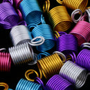 25 Pieces Hip Hop Hair Braid Rings Hair Loops Clips Bulk DIY Accessories