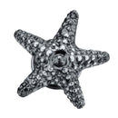 Vintage Starfish Shape Shirt Collar Brooch Buckle Men Women Lapel Pins