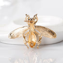 Fashion Cartoon Bee Alloy Brooch Pin for Women Mens Collar Pin Jewelry Accessory