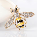 Fashion Cartoon Bee Alloy Brooch Pin for Women Mens Collar Pin Jewelry Accessory