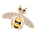 Fashion Cartoon Bee Alloy Brooch Pin for Women Mens Collar Pin Jewelry Accessory