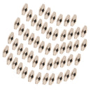 100pcs Faceted 10x5mm Loose Spacer Beads for Necklace Bracelet Craft Making