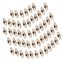 100pcs Faceted 10x5mm Loose Spacer Beads for Necklace Bracelet Craft Making