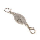 5 Pieces Set Oval Ball Lobster Hoook Magnetic Clasp DIY Jewelry Connector