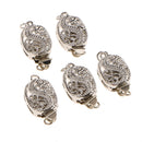 5 Pieces Animal Dragon Carving Connectors DIY Bracelet Necklace Clasps