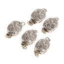 5 Pieces Animal Dragon Carving Connectors DIY Bracelet Necklace Clasps