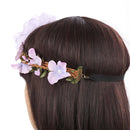 Fashion Flowers Hair Band Christmas Gifts Vintage Wreath Hair Hoop Accessory