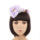 Fashion Flowers Hair Band Christmas Gifts Vintage Wreath Hair Hoop Accessory