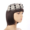 Casual Women Girls Rose Elastic Headgear Hooded Fancy Head Hair Accessories