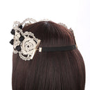 Casual Women Girls Rose Elastic Headgear Hooded Fancy Head Hair Accessories