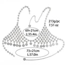 Fashion Waist Chain Personality Hollow Coin Necklace Bra Chain Body Chain