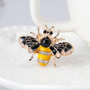 Lovely Enamel Honeybee Bug Brooch Insect Lapel Pin Boutonniere Jewelry