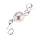 5pcs Round Matte Ball Magnetic Lobster Clasp Neckalce Bracelet Clasp Hook