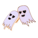 2 Pcs Kawaii Phantom Enamel Pins Brooch Lapel Pin Halloween Fashion Costume Charm
