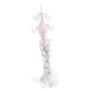 Lace Flower Dress Lady Style Mannequin for Earring Bracelet Necklace Display