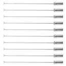 10 Piece Mini Pad 3mm Lapel Stick Pin Hat Scarf Brooch DIY Boutonniere Craft