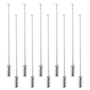 10 Piece Mini Pad 3mm Lapel Stick Pin Hat Scarf Brooch DIY Boutonniere Craft