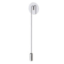 10 Piece Blank Tray Glue On Pad Lapel Stick Pin DIY Clutch Boutonniere Pins