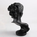 Black Resin Figurine Mannequin Model Jewelry Display Rack Counter Display