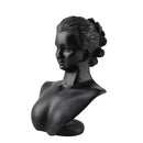Black Resin Figurine Mannequin Model Jewelry Display Rack Counter Display