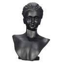 Black Resin Figurine Mannequin Model Jewelry Display Rack Counter Display