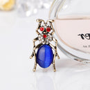 1pc Animal Alloy Brooches Shirt Collar Badge Enamel Brooch Pin Clothes Decor