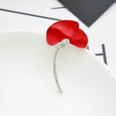 Fashion Poppy Brooches Costume Lapel Pin Broches Pin Women Jewelry Accessory