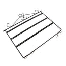 Vintage Black 3 Tiers Metal Earrings Display Stand Jewelry Holder Organizer