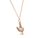 Flying Cremation Urn Pendant Necklace Memorial Ashes Keepsake Funeral Casket