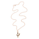 Flying Cremation Urn Pendant Necklace Memorial Ashes Keepsake Funeral Casket