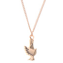 Flying Cremation Urn Pendant Necklace Memorial Ashes Keepsake Funeral Casket