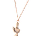 Flying Cremation Urn Pendant Necklace Memorial Ashes Keepsake Funeral Casket