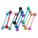 10 Pieces Stainless Steel Navel NippleRing Lip Tongue Belly Piercing Jewelry