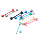 10 Pieces Stainless Steel Navel NippleRing Lip Tongue Belly Piercing Jewelry